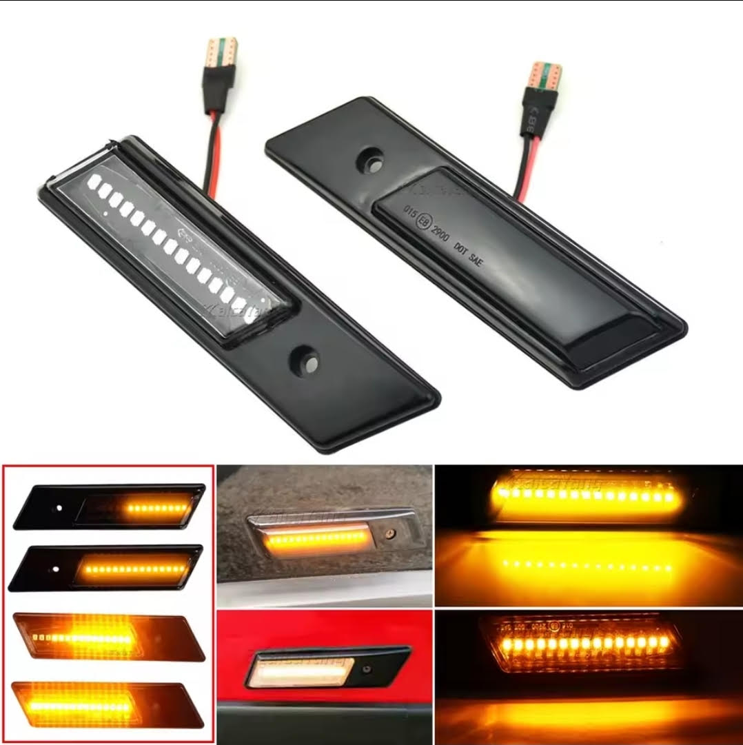 راهنما گلگیر LED داینامیک BMW E24 E28 E32 E34 E36 دست چپ و راست برند CBP