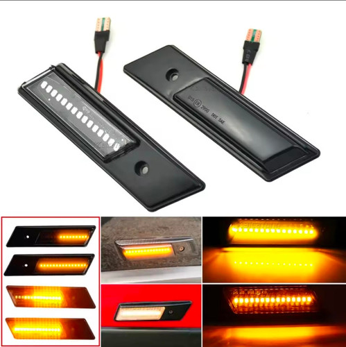 راهنما گلگیر LED داینامیک BMW E24 E28 E32 E34 E36 دست چپ و راست برند CBP