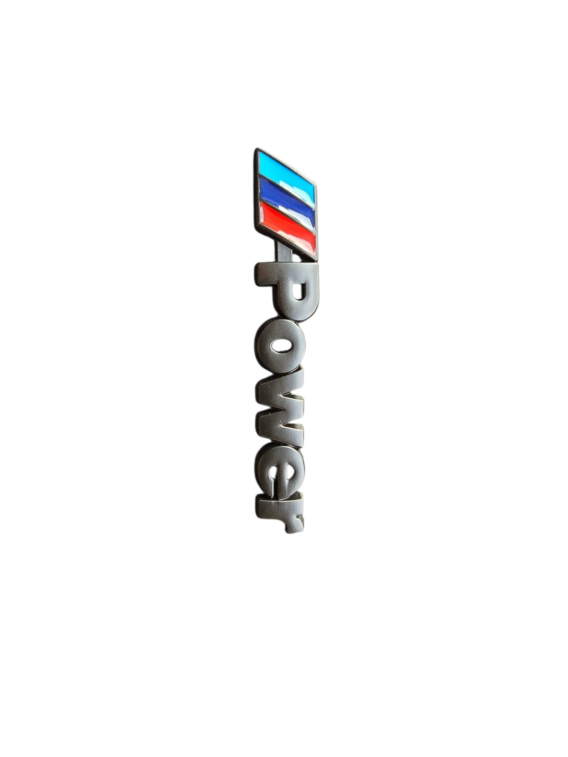 بج یا نوشته M Power بی ام و برند CBP سایز کوچک رنگ مشکی