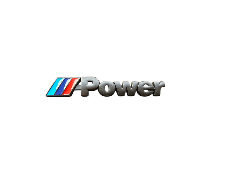 بج یا نوشته M Power بی ام و برند CBP سایز کوچک رنگ مشکی