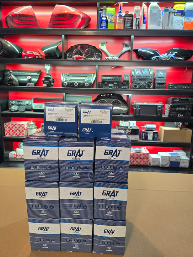 فیلتر روغن موتور بی ام و مناسب موتورهای m52 و m54 کد فنی 11427512300 برند GRAT