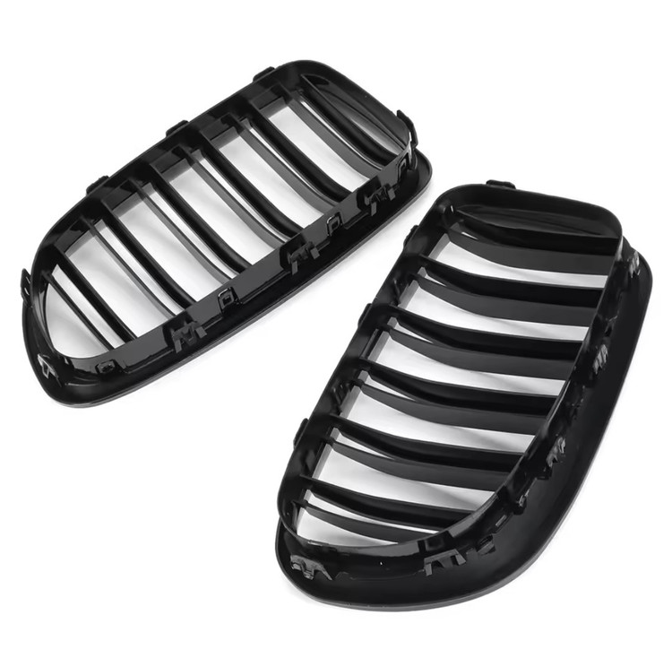 جلوپنجره دولاین بی ام و F10 رنگ مشکی پیانویی برند Wenderparts