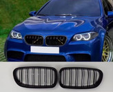 جلوپنجره دولاین بی ام و F10 رنگ مشکی پیانویی برند Wenderparts