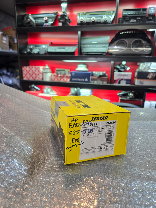 لنت ترمز جلو بی ام و اطاقهای E34 E60 E63 E64 E83 E90 E92 E93 برند تکستار