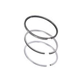 دست رینگ پیستون استاندارد بی ام و موتور M52TU و M54 کد فنی 11257506252 برند ماهله بسته 6 عددی